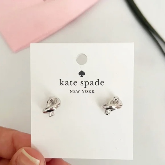 kate spade knot studs. - Picture 1 of 3
